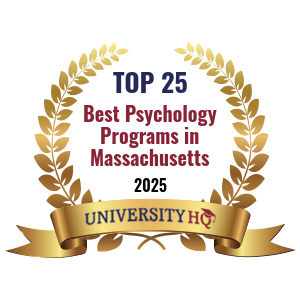 #10 Best Psychology Programs in Massachusetts badge