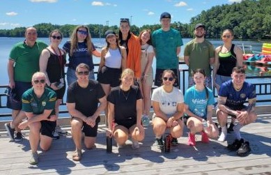 Ulster University Students at Cochituate State Park