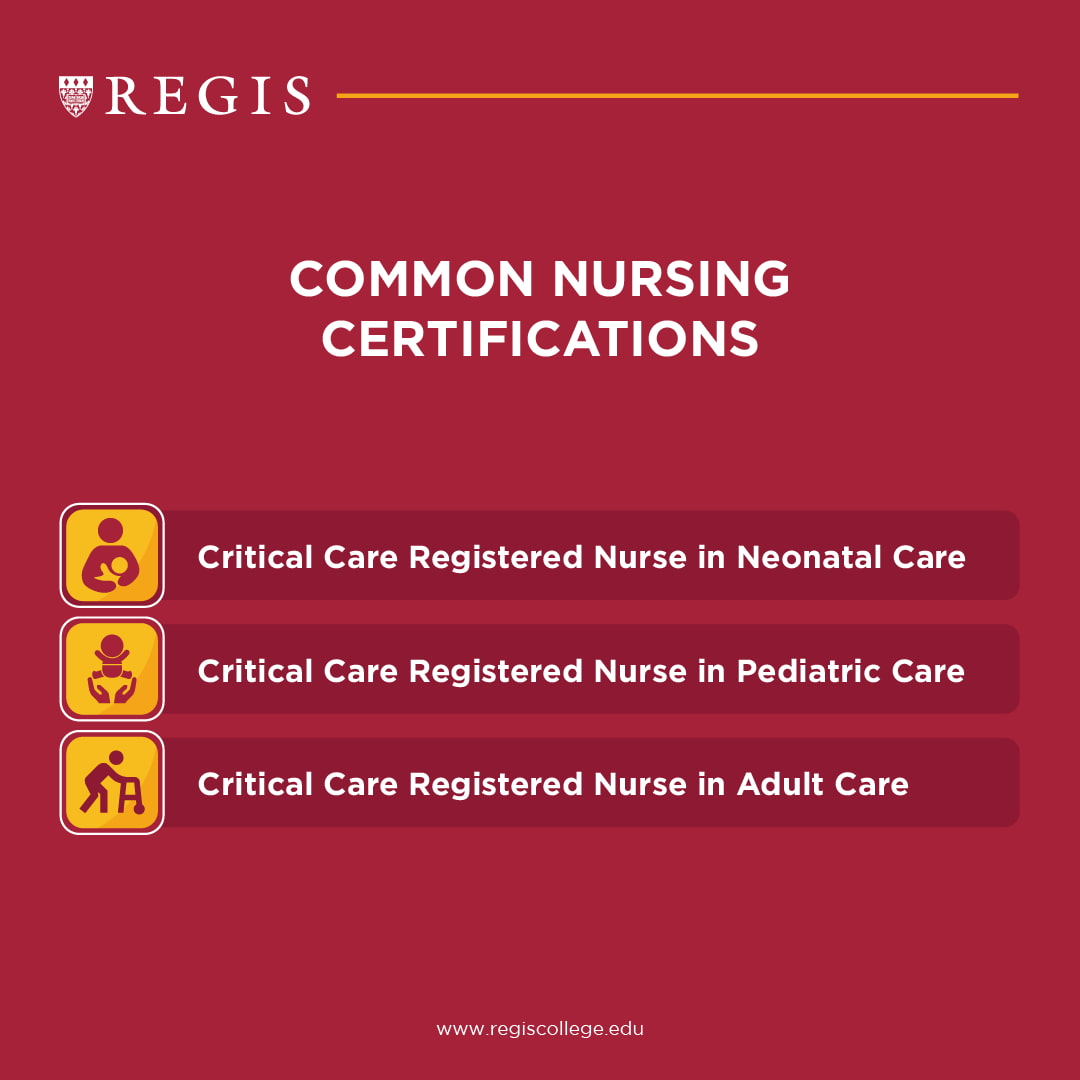 Common nursing certifications