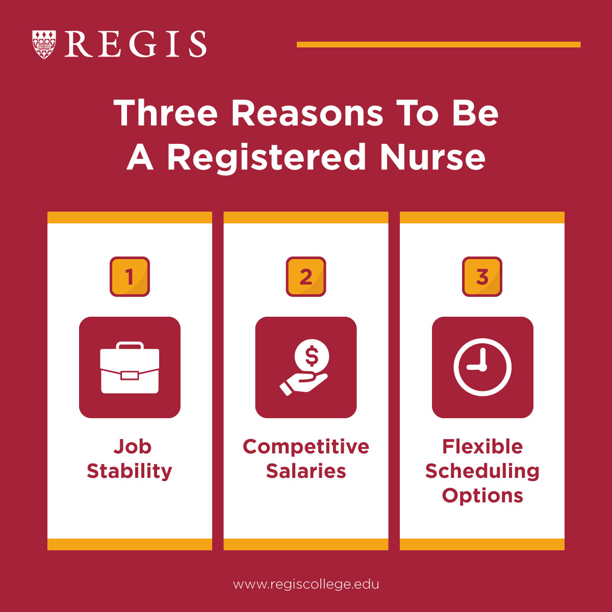 Three reasons to be a registered nurse