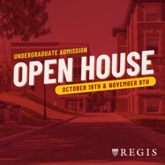 Undergraduate Admission Open House October 19 and November 9