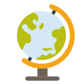 Drawing of a globe
